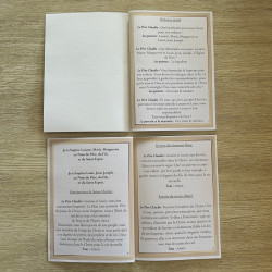 Livret de messe de Baptême personnalisés