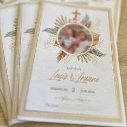 Livret de messe de Baptême personnalisés