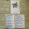 Livret de messe de Baptême personnalisés