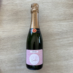 Etiquette Mini Bouteille Champagne personnalisé
