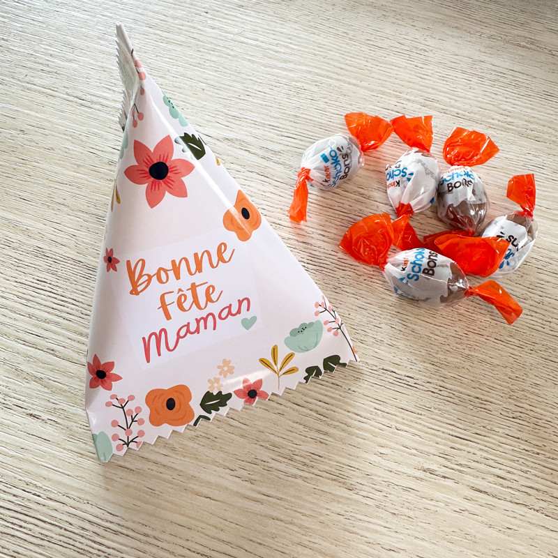 Berlingot personnalisé avec Schokobons