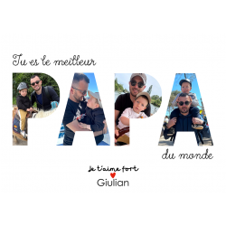 2025-Affiche Papa, Bonne Fête et Anniversaire