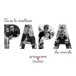 2025-Affiche Papa, Bonne Fête et Anniversaire