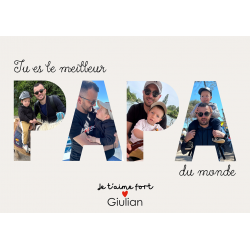 2025-Affiche Papa, Bonne Fête et Anniversaire