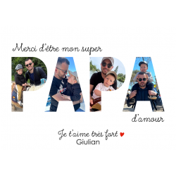 2025-Affiche Papa, Bonne Fête et Anniversaire