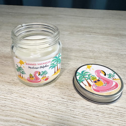 Bougie parfumée personnalisée