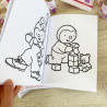 Livret de 12 coloriages personnalisés