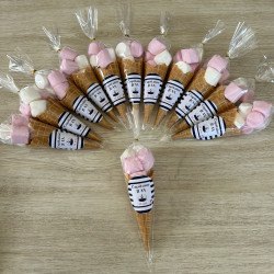 Cônes de friandises...
