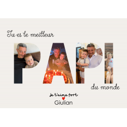 2025-Affiche Papi, Bonne Fête et Anniversaire