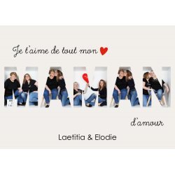 2025-Affiche Maman, Bonne Fête et Anniversaire