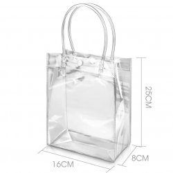 Sac transparent réutilisable