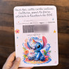 Carte cadeau personnalisée