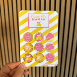 Carte à gratter personnalisée