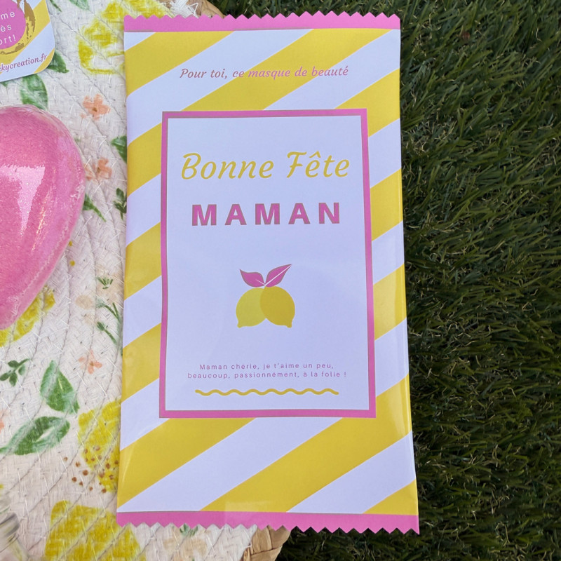 Masque de beauté personnalisé pour la Fête des Mères