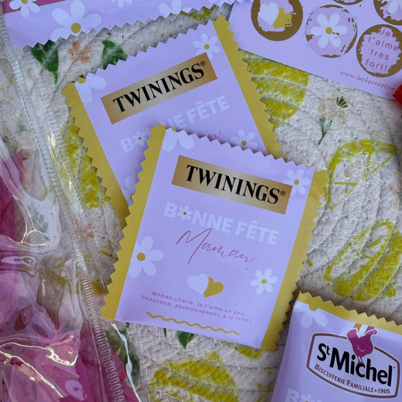 Thé personnalisé x2