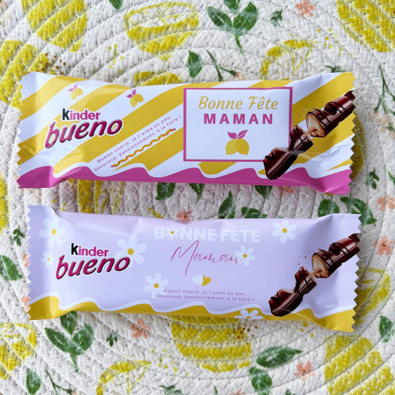 Kinder Bueno personnalisé pour la Fête des Mères