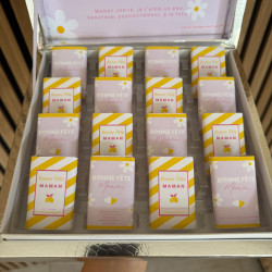 Boite de chocolats personnalisée pour la Fête des Mères