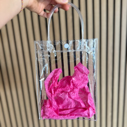 Sac transparent...