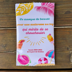 2025-Sac Cadeau Bien-être - "Merci" de fin d'année scolaire 2025 "Vacances"