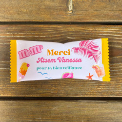 2025-Sac Cadeau Gourmand - "Merci" de fin d'année scolaire 2025 "Vacances"