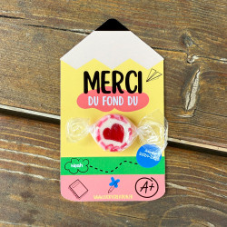 2025-Sac Cadeau Gourmand - "Merci" de fin d'année scolaire 2025 "Scolaire"
