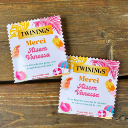 2 sachets de thé