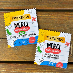 2 sachets de thé