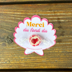 Carte Coquillage avec...