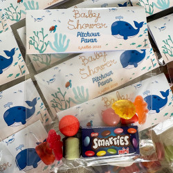 Sachet de bonbons personnalisé