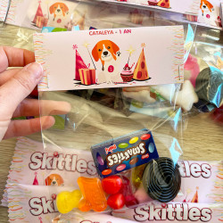Sachet de bonbons personnalisé