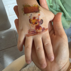 Tatouage éphémères - Planche A5 - 10 tattoos minimum