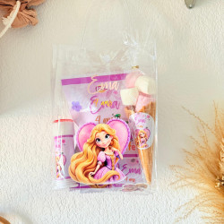 Sac cadeau transparent personnalisé et réutilisable