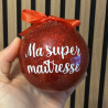 Boule de Noël personnalisée