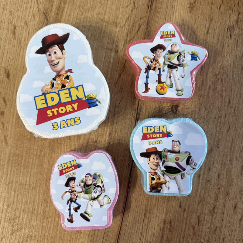 Bombe de bain personnalisée