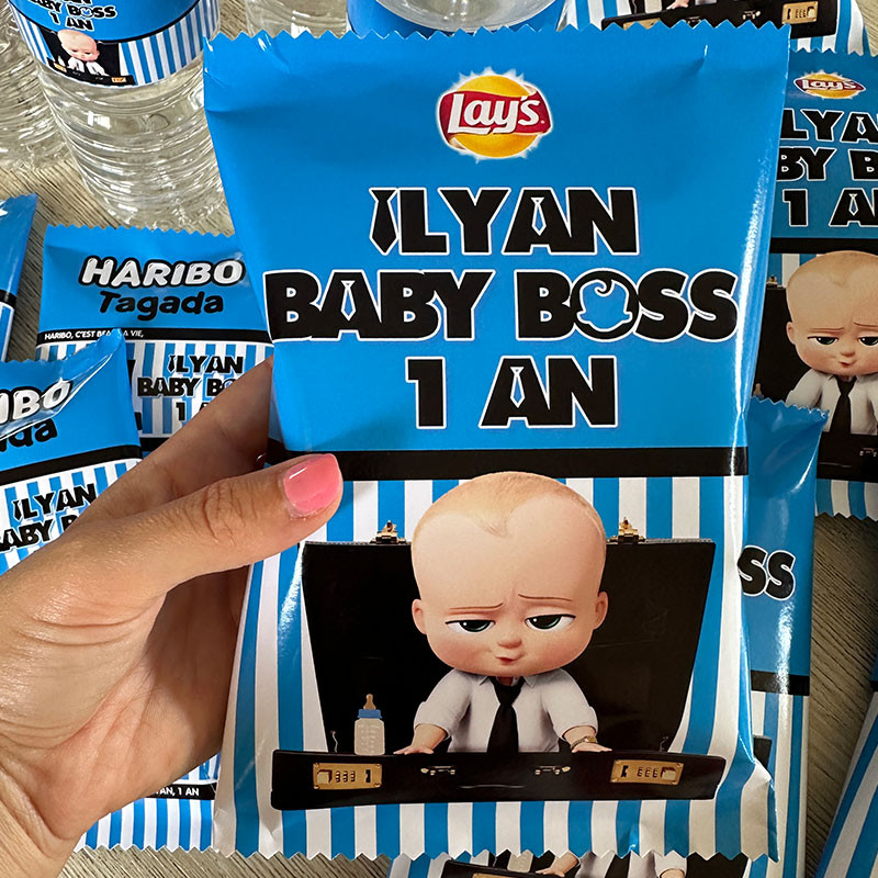 Chips personnalisées