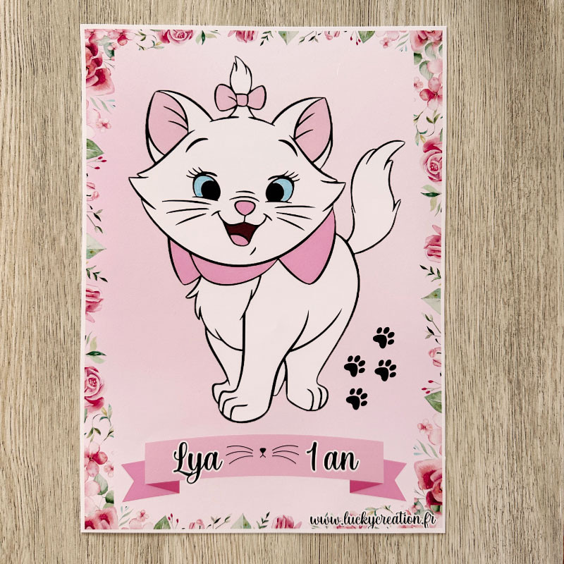 Affiche A4 personnalisée