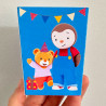 Gabarit Mini Pop Corn - Canva - 8cm de hauteur
