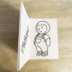 Livret de 12 coloriages personnalisés