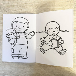 Livret de 12 coloriages personnalisés