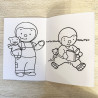 Livret de 12 coloriages personnalisés