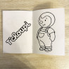 Livret de 12 coloriages personnalisés