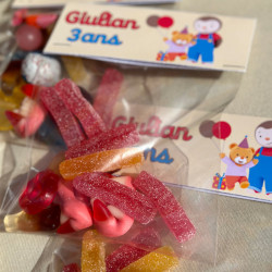 Sachet de bonbons personnalisé