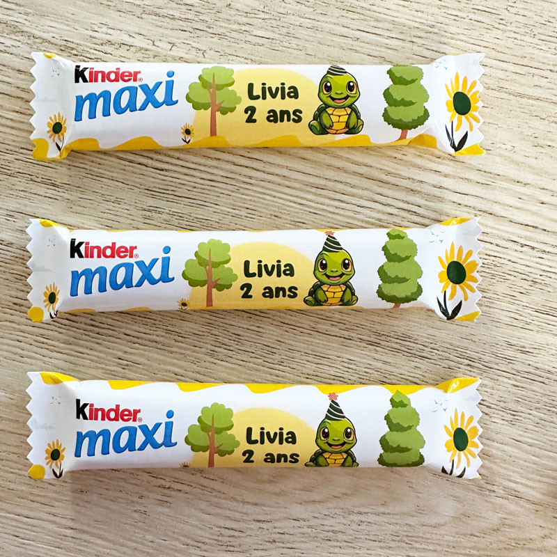 Kinder Maxi personnalisé