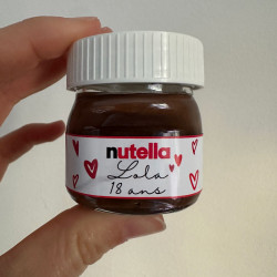 Mini pot de Nutella...