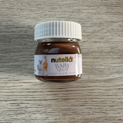 Mini pot de Nutella personnalisé