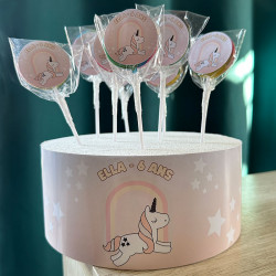 Support à sucettes...