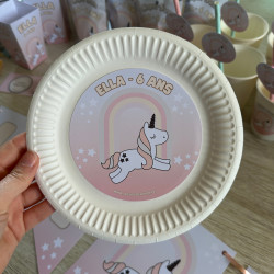 Assiette personnalisée