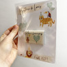 Carte de remerciement avec Chocolat Personnalisés