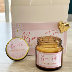 Bougie parfumée personnalisée
