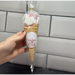 Cônes de friandises personnalisés x10